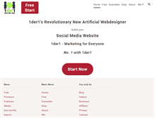 Tablet Screenshot of 1der1.com